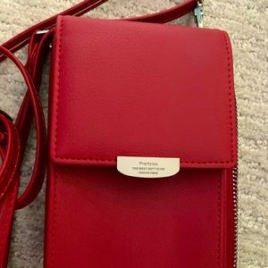 Wallet on a strap